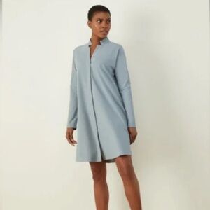 ADAY Something Borrowed Dress Small Light Blue NWOT